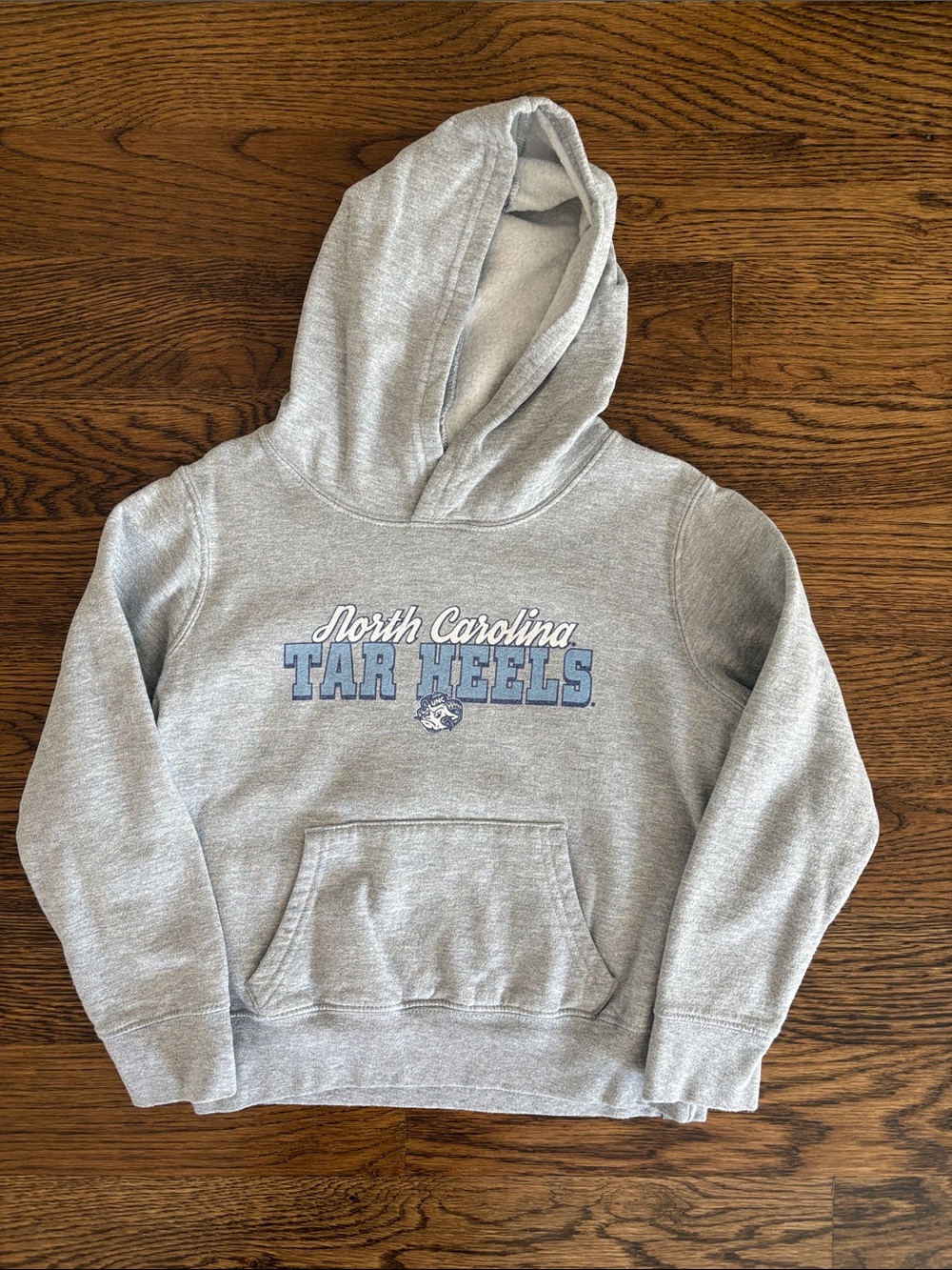 North Carolina Tar Heels Youth Gray Hoodie Sweatshirt